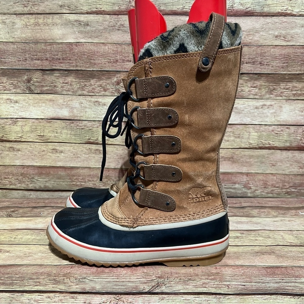 Sorel Joan Of Artic Brown Winter Boots